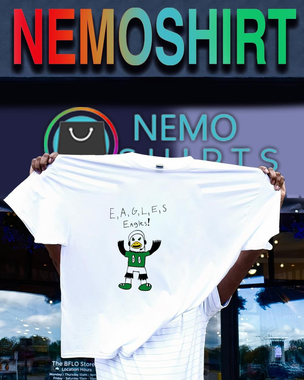 Philadelphia Eagles mascot to support the autism community shirt