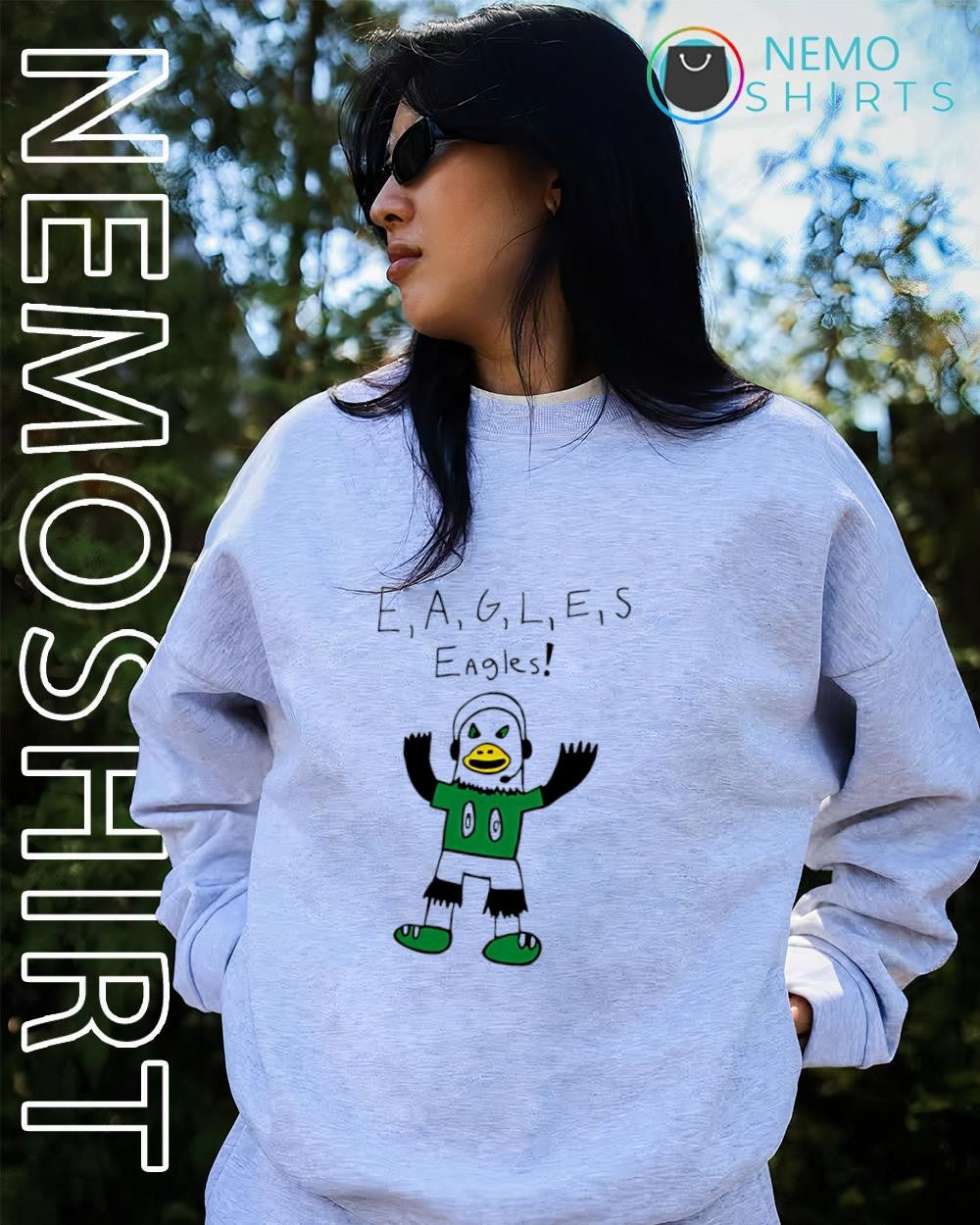 Philadelphia Eagles mascot to support the autism community shirt