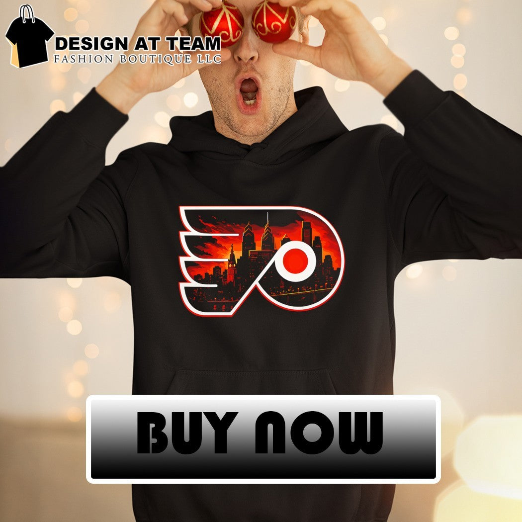 Philadelphia Flyers Hockey City Skyline logo 2026 shirt