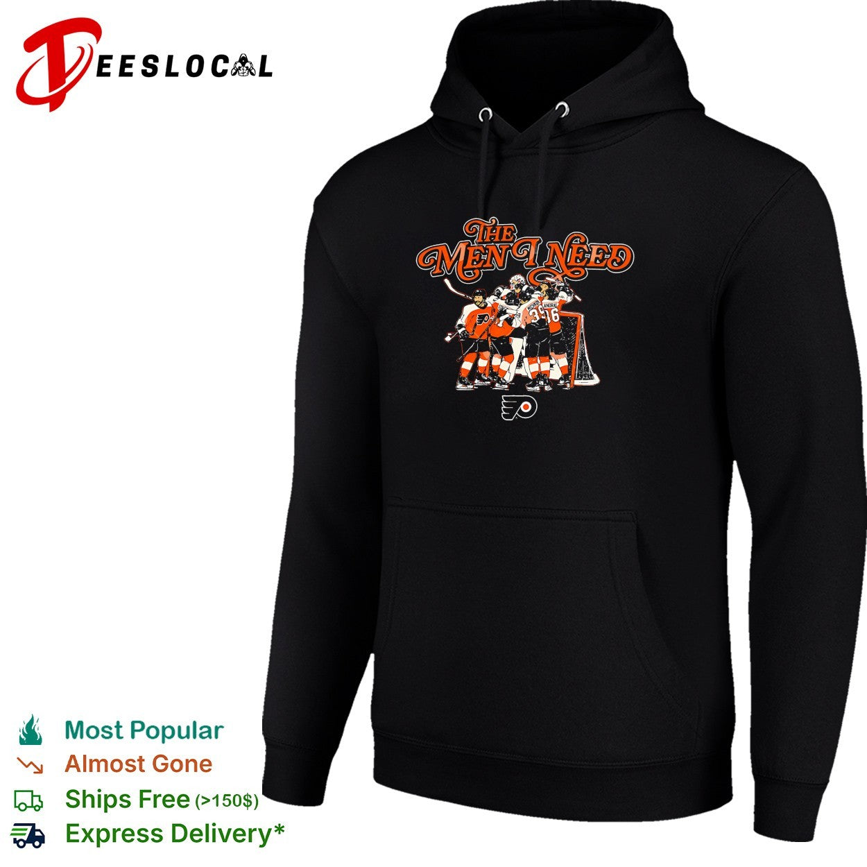 Philadelphia Flyers the men I need hockey huddle shirt