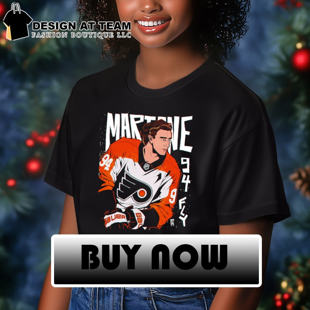 Philadelphia Hockey Porter Martone 94 Fly graphic shirt