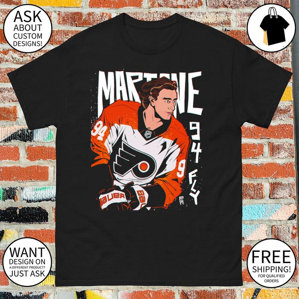 Philadelphia Hockey Porter Martone 94 Fly graphic shirt