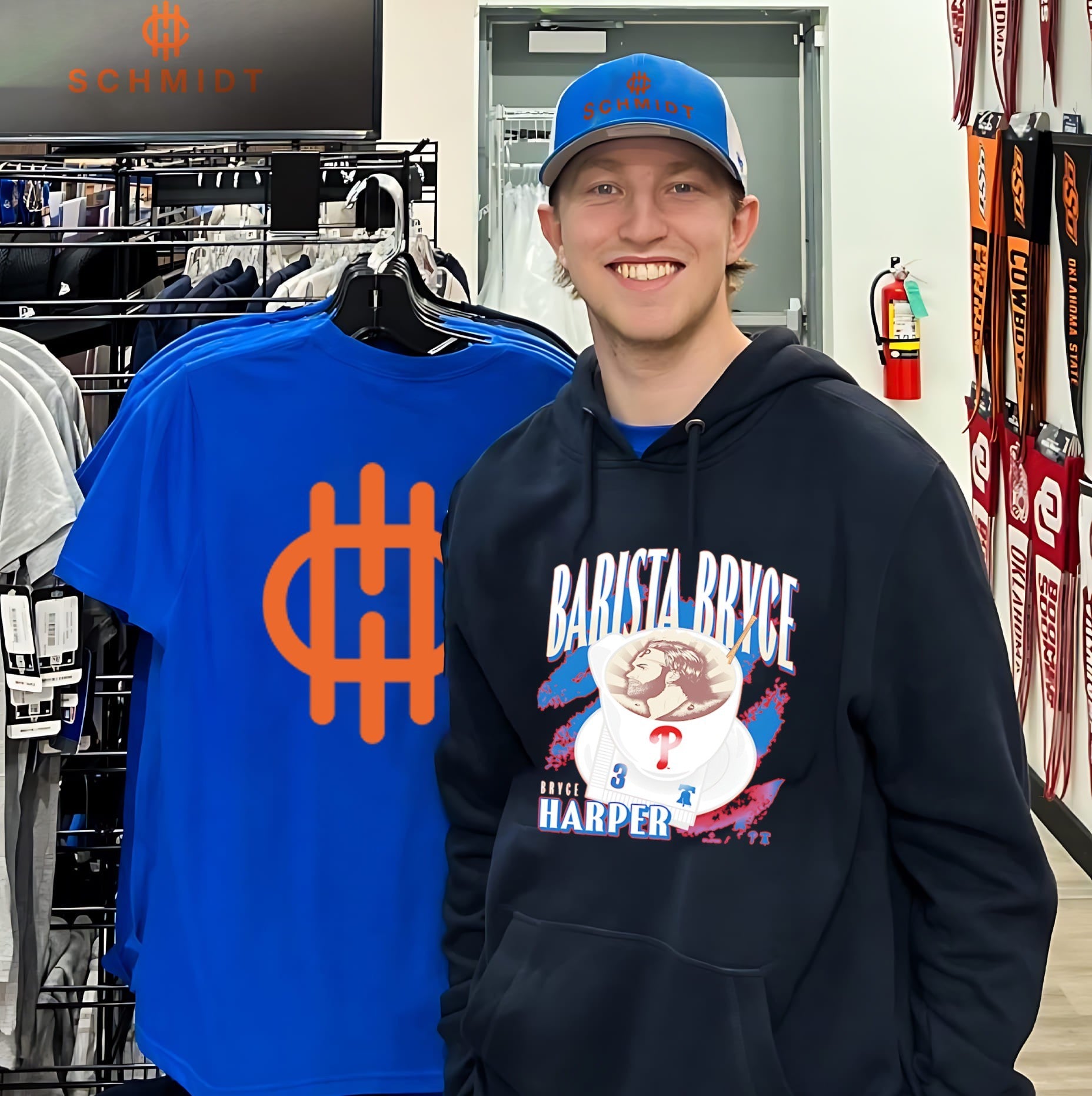 Philadelphia Phillies Bryce Harper Barista Bryce Player shirt