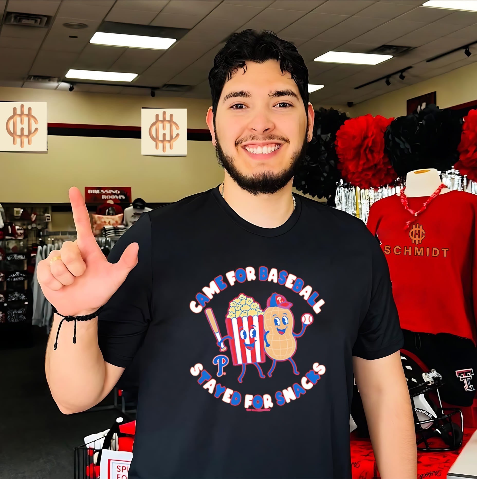 Philadelphia Phillies Came for Baseball Stayed for Snacks shirt