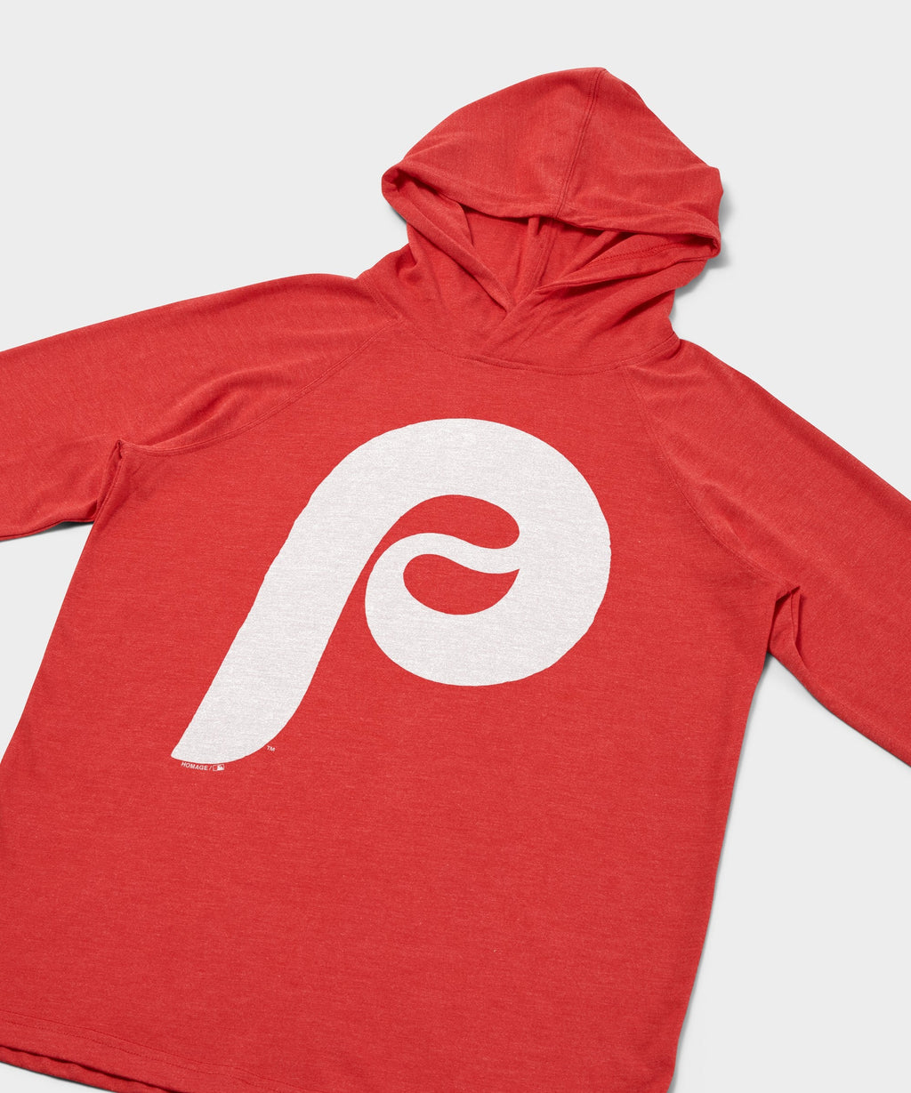 Philadelphia Phillies Cap Logo '70 Lightweight Hoodie