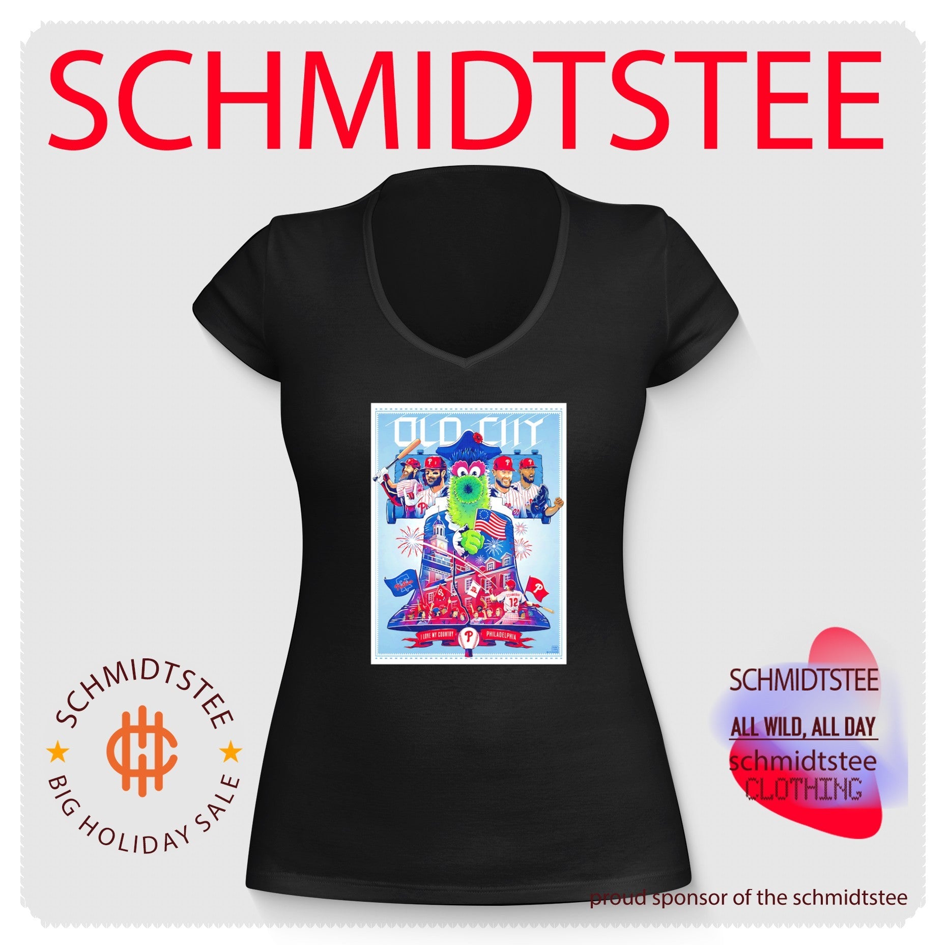 Philadelphia Phillies Old City Liberty Bell Kyle Schwarber shirt