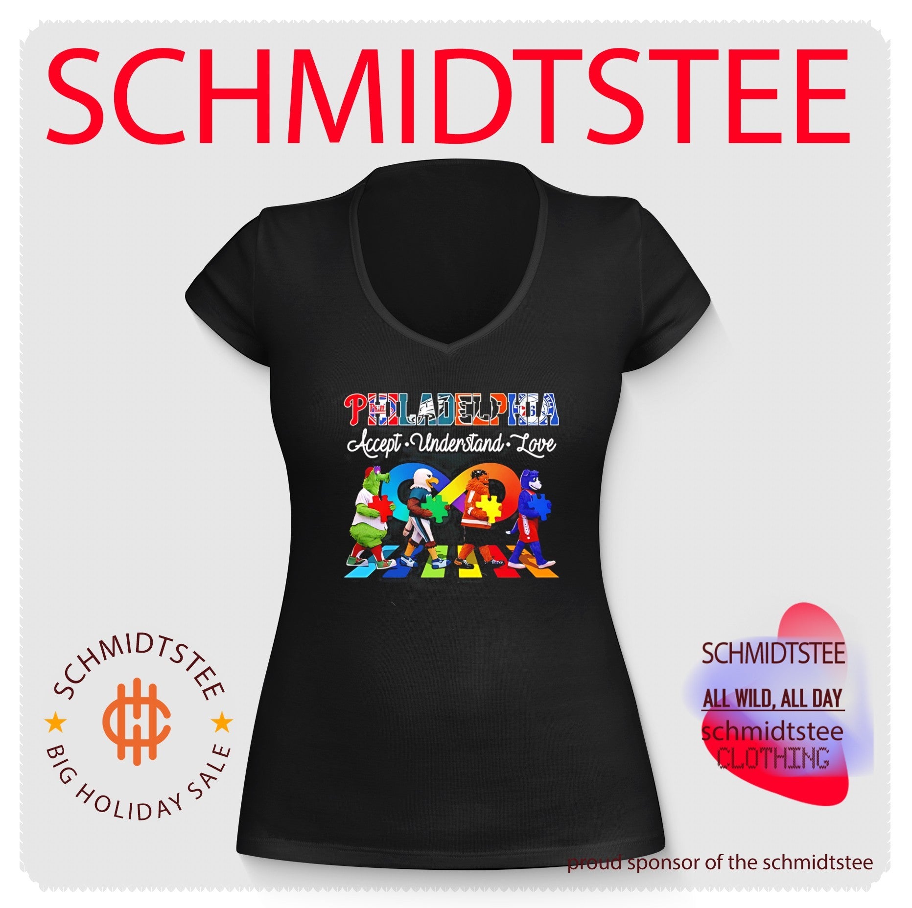 Philadelphia accept understand love mascot shirt