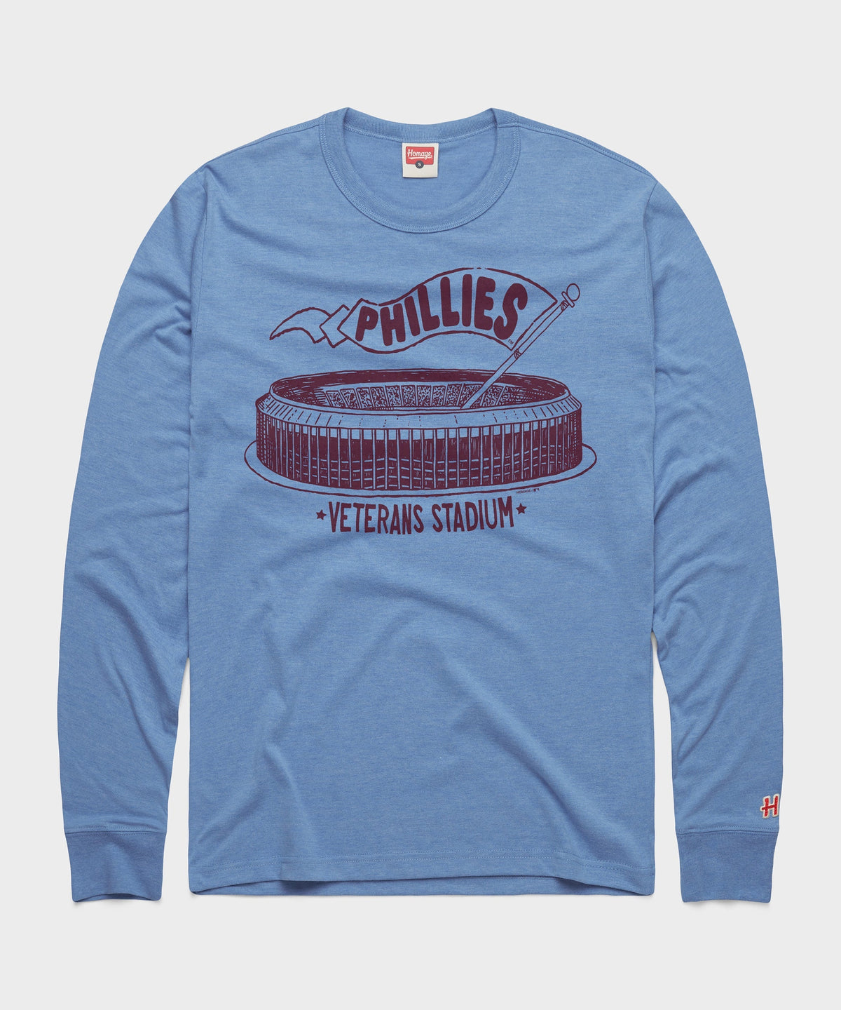 Phillies Veterans Stadium Long Sleeve Tee