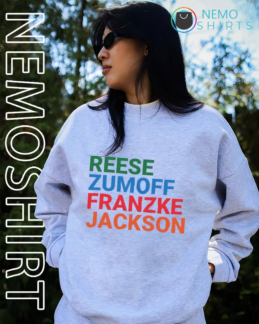 Philly sports names Reese Zumoff Franzke Jackson shirt