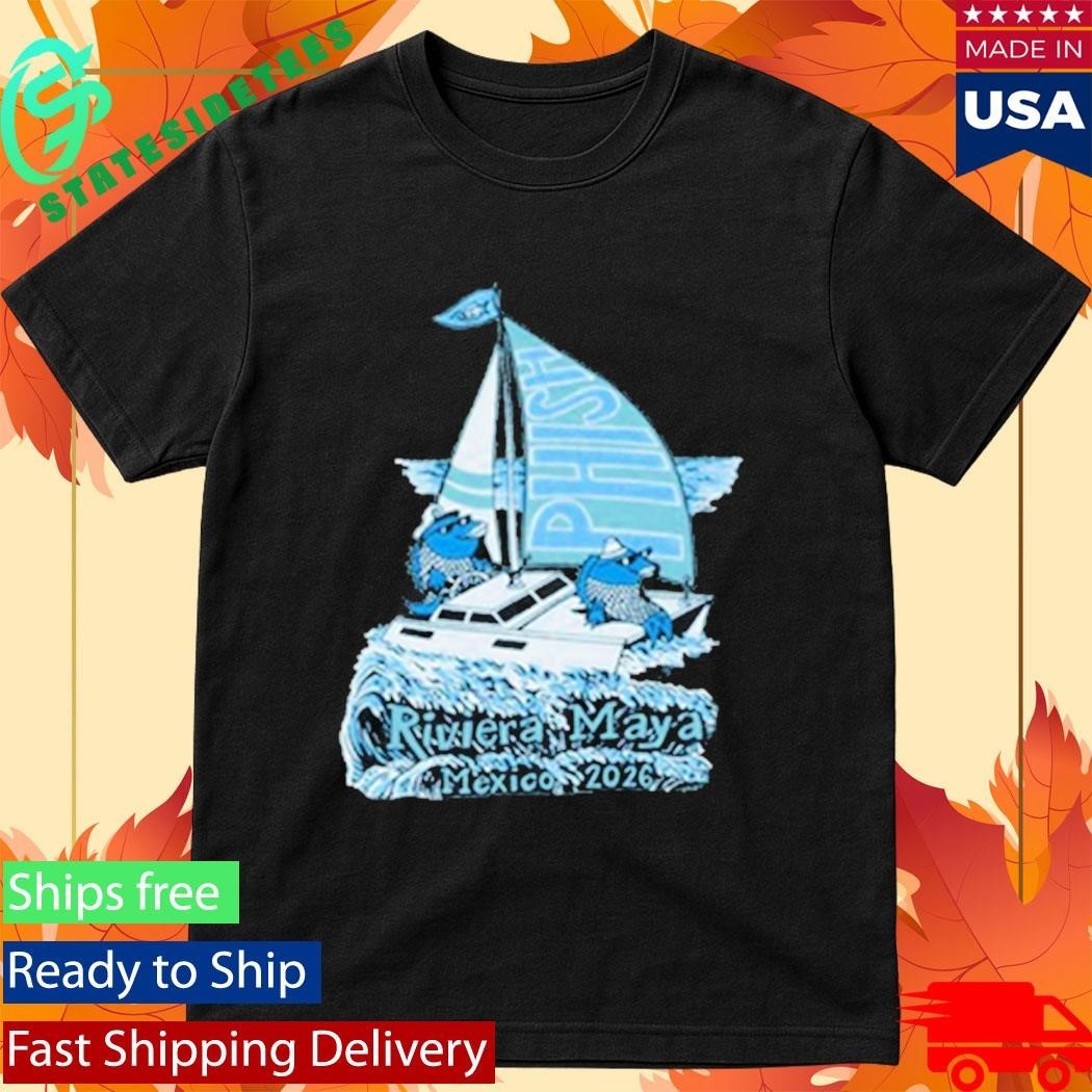 Phish Riviera Pollock Waves Shirt