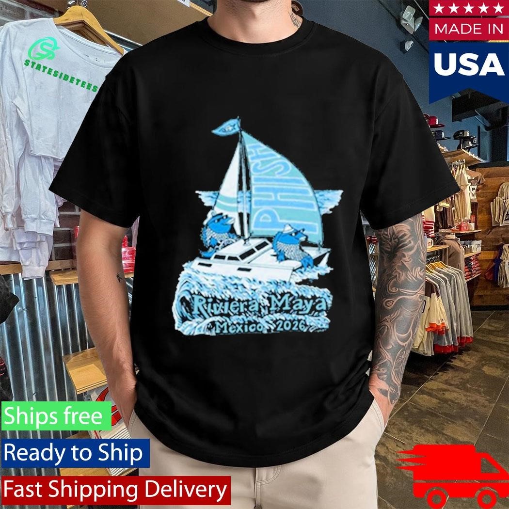 Phish Riviera Pollock Waves Shirt
