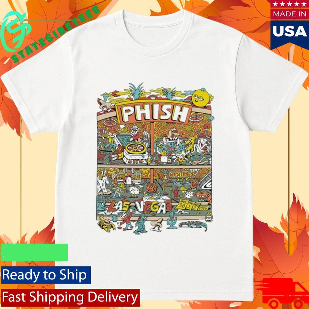 Phish Sphere April 30 May 1-2, 2026 Shirt