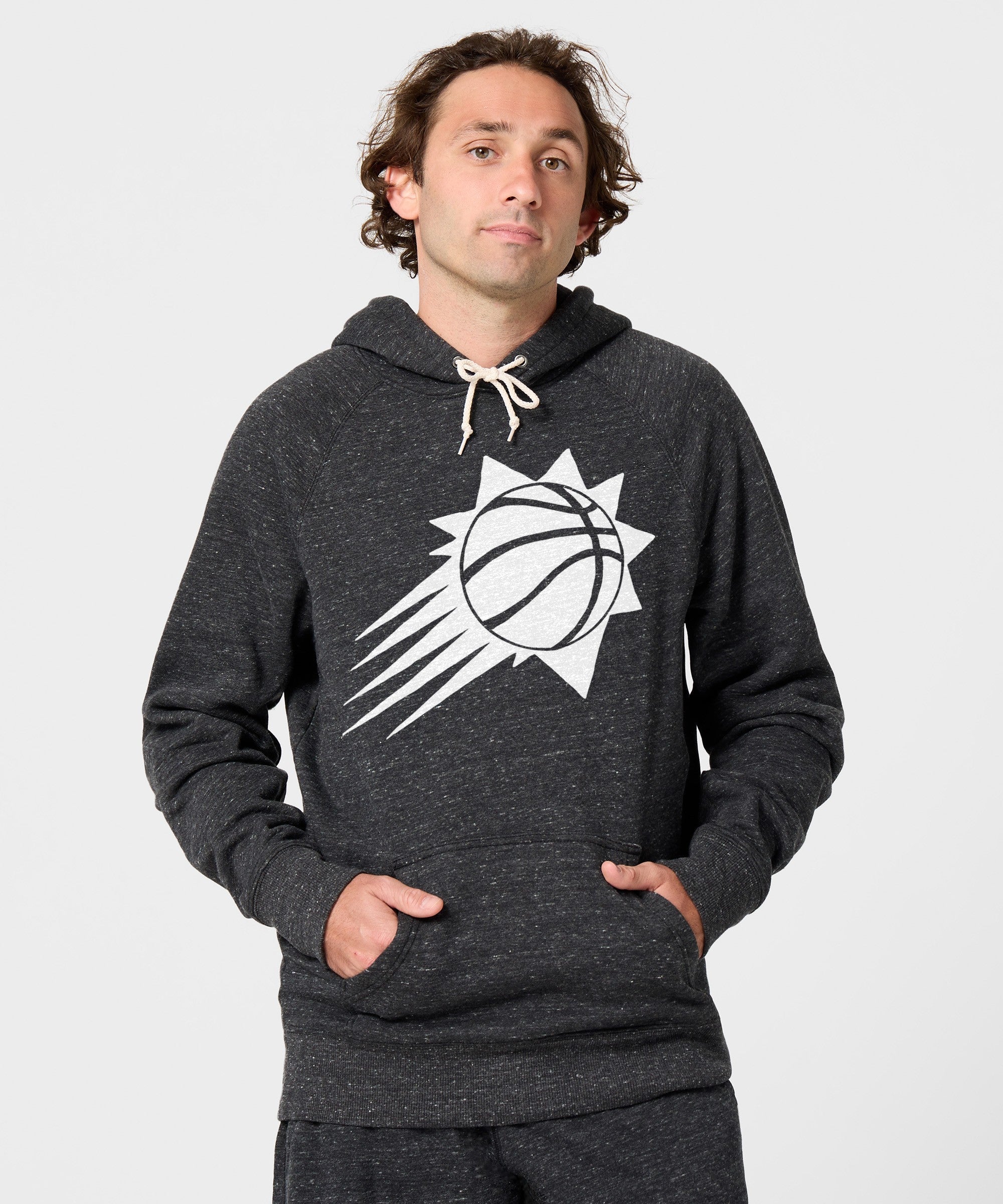 Phoenix Suns Blacktop Logo Hoodie