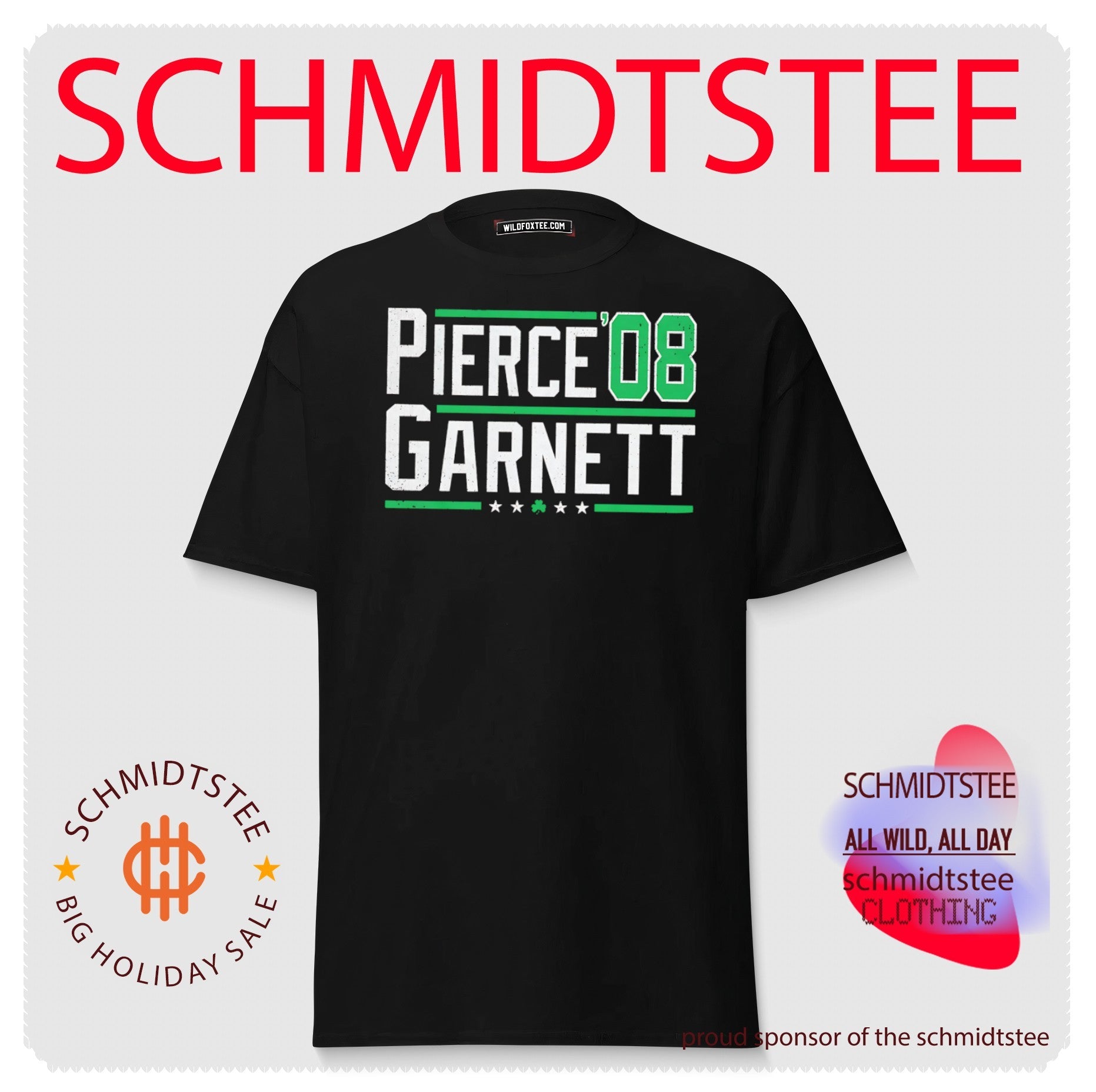 Pierce Garnett ’08 Boston Basketball shirt