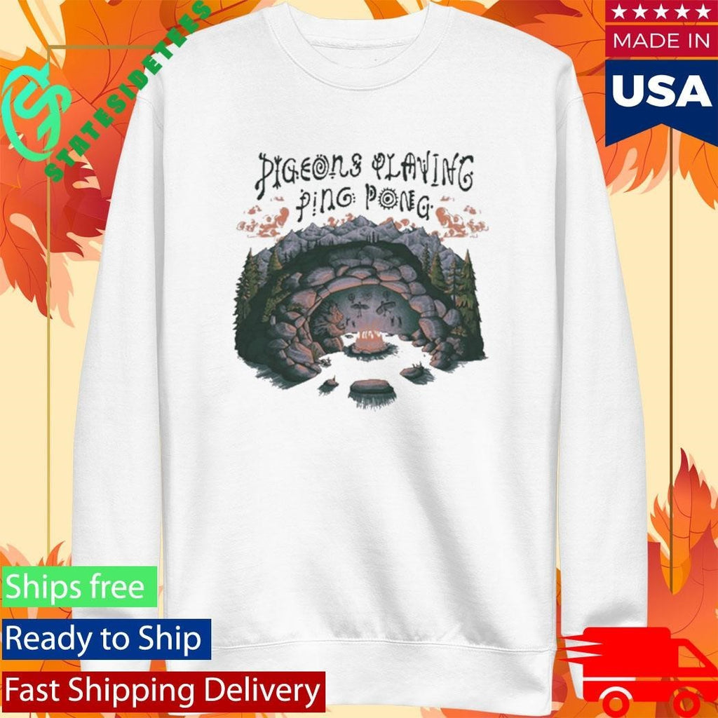 Pigeons Playing Ping Pong X Nature Backs 2026 Shirt