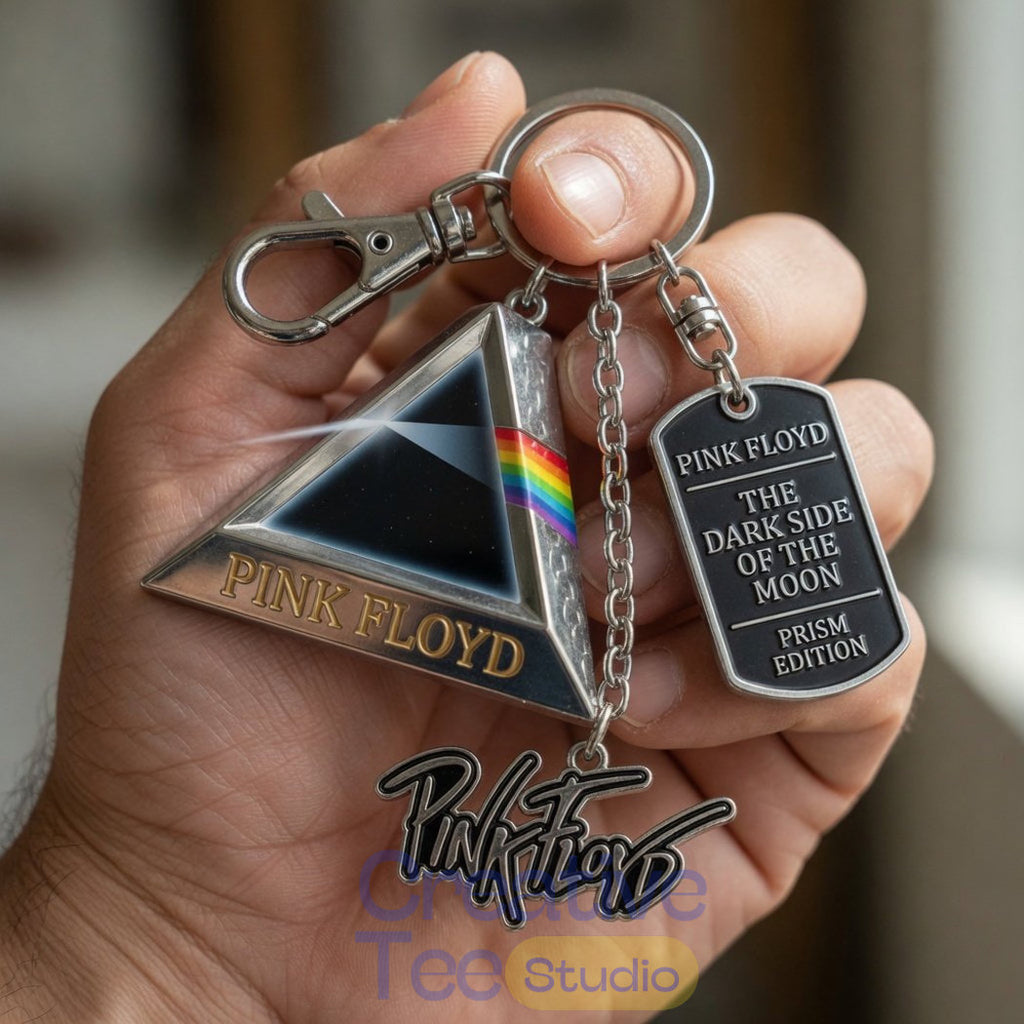Pink Floyd The Dark Side of the Moon Premium Keychain