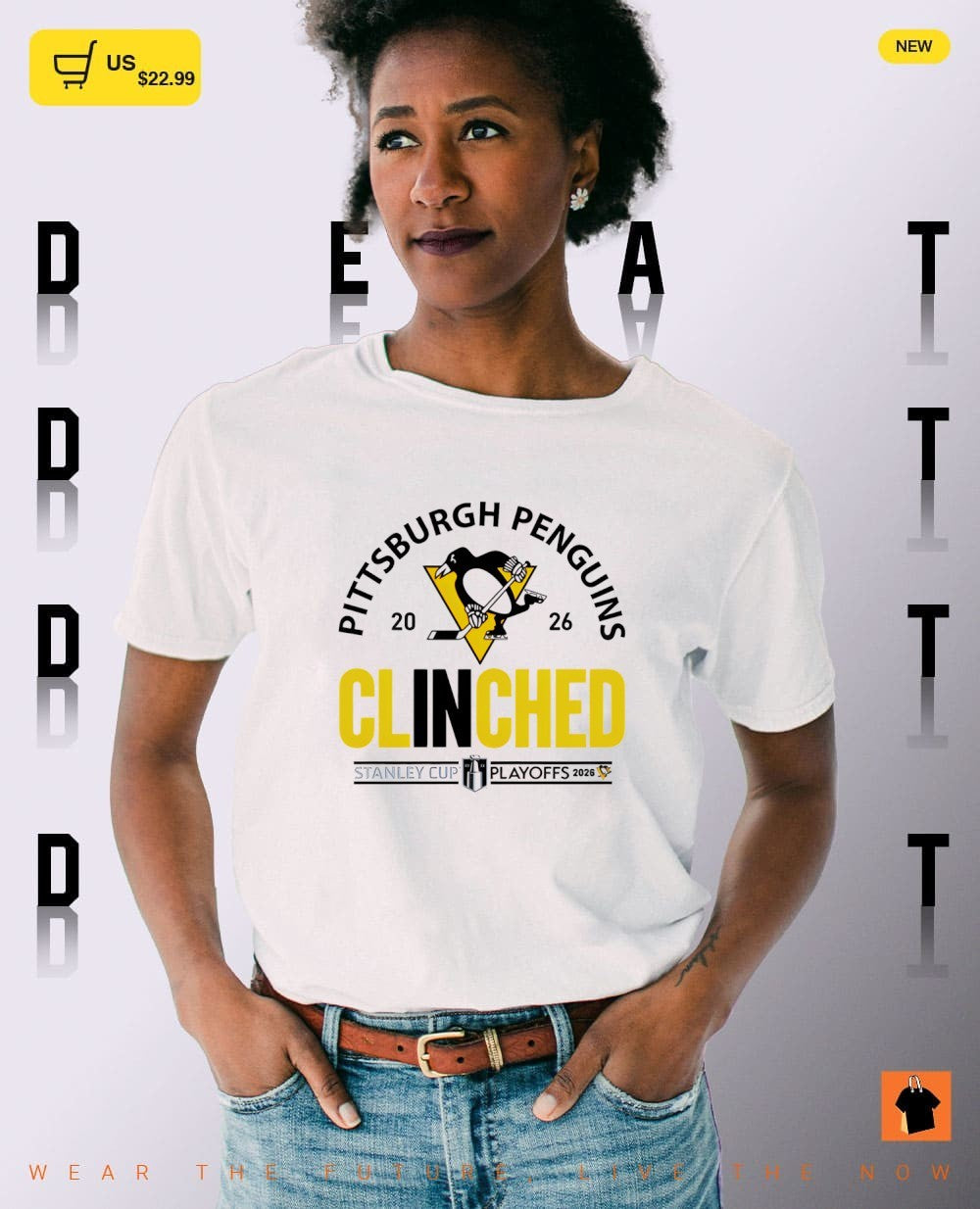 Pittsburgh Penguins Hockey Clinched Stanley Cup Playoffs 2026 shirt
