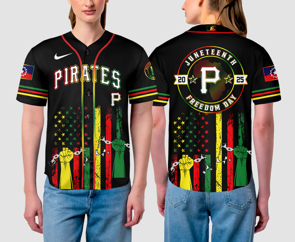Pittsburgh Pirates Juneteenth Day 2025 Jersey