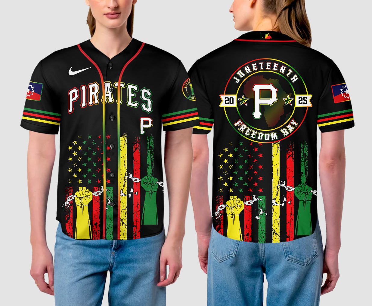 Pittsburgh Pirates Juneteenth Day 2025 Jersey
