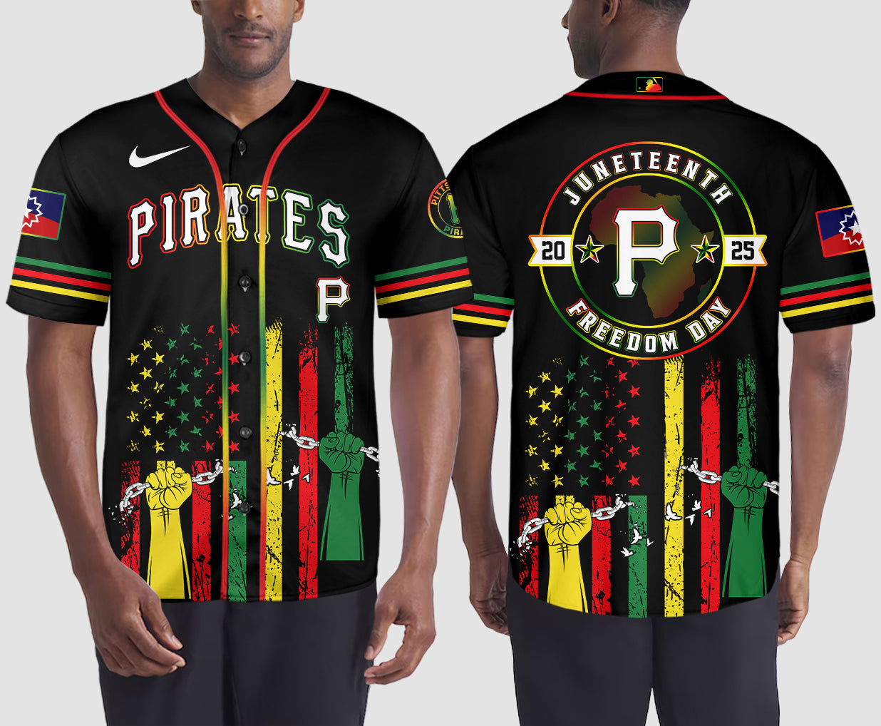 Pittsburgh Pirates Juneteenth Day 2025 Jersey