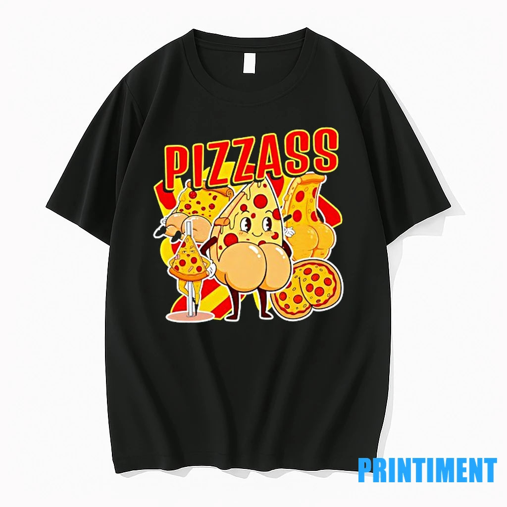 Pizzass Is Pizza X Ass Cartoon Tshirts Sweater