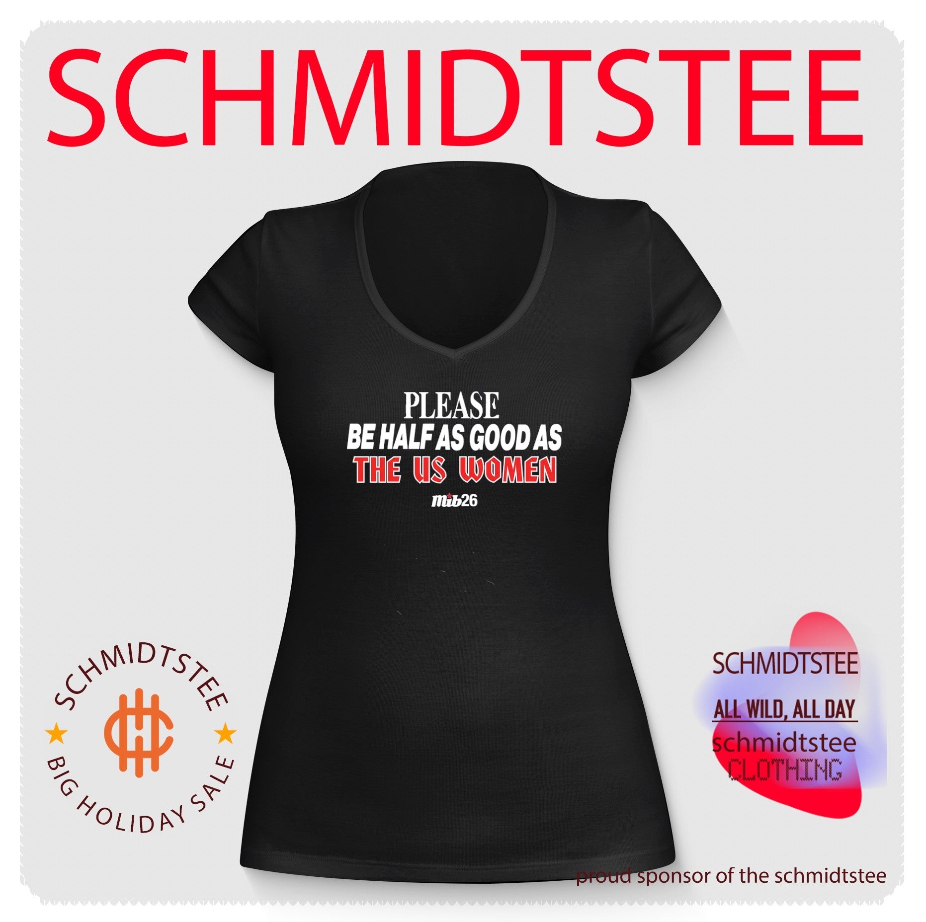 Please Be Half as Good as the US Women USWNT shirt