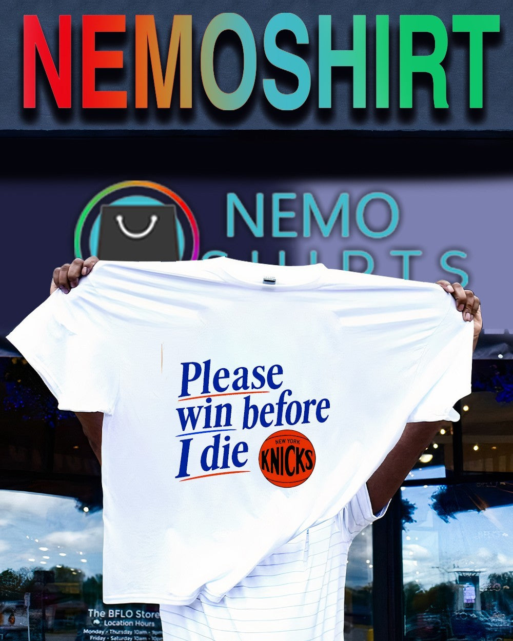 Please win before I die New York Knicks shirt