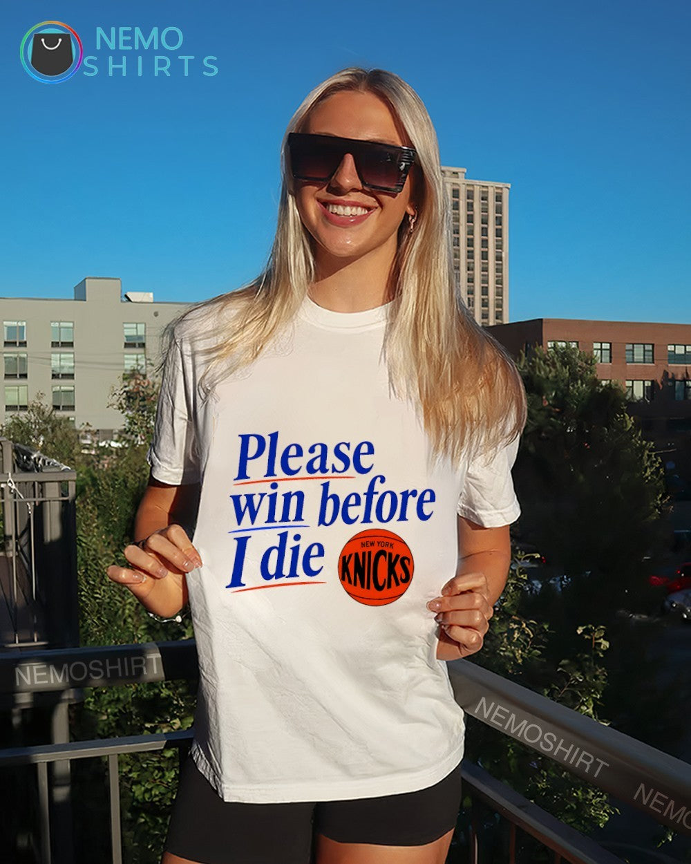 Please win before I die New York Knicks shirt