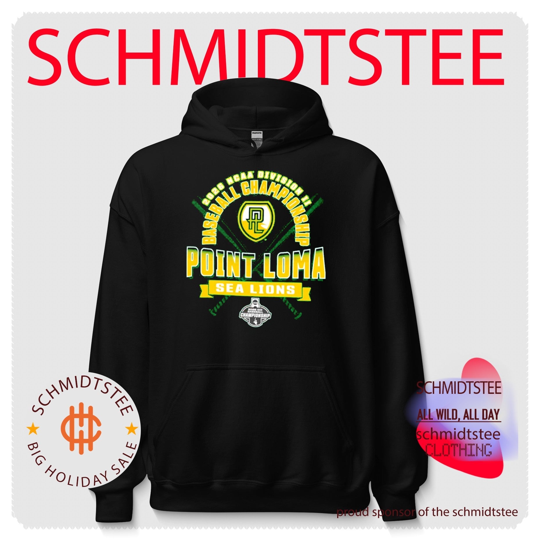 Point Loma Sea Lions 2026 NCAA Division II Baseball Championship shirt