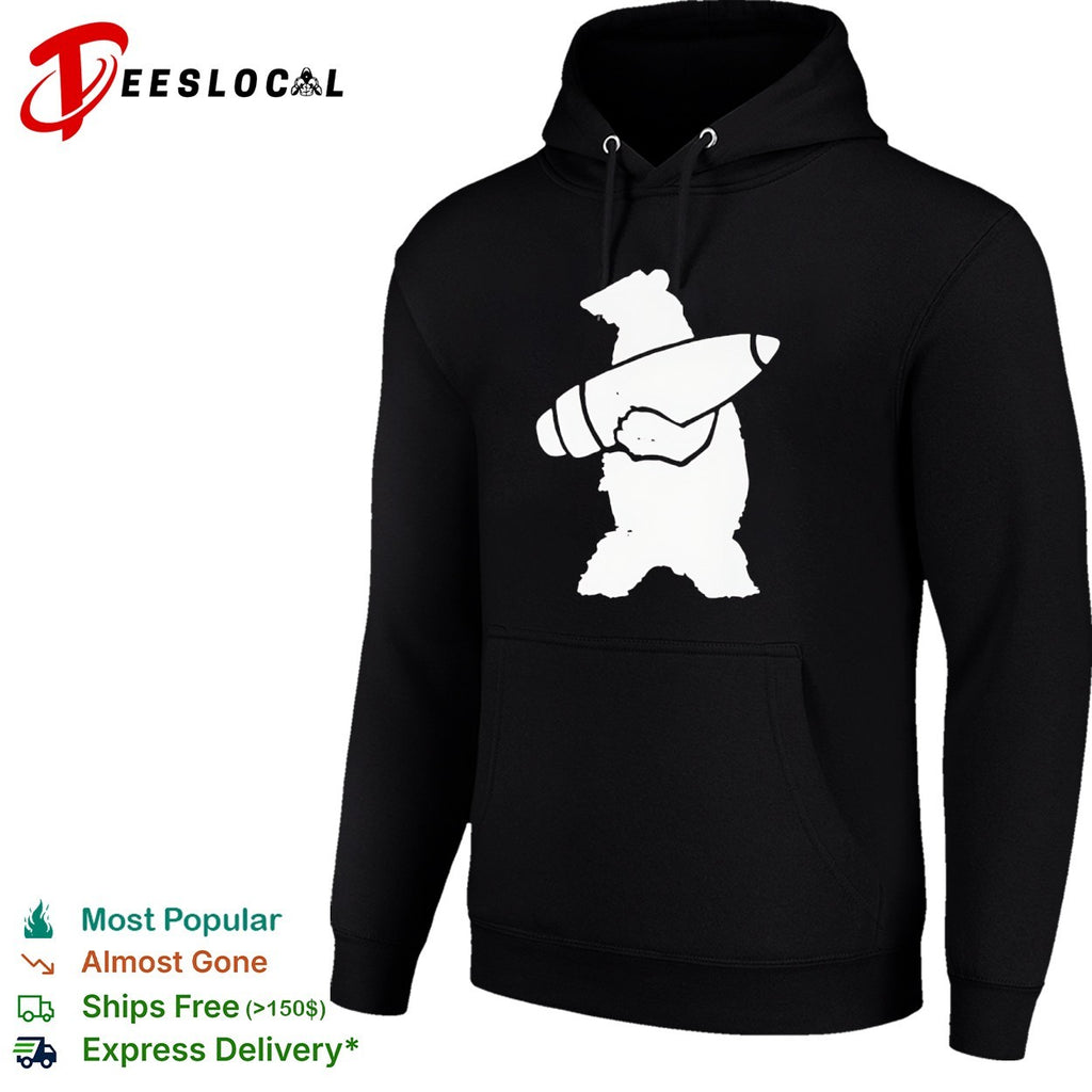 Polar Bear Missile Military War Symbolism Peace Shirt