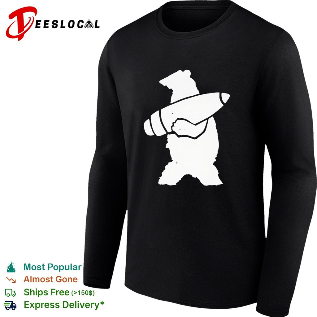 Polar Bear Missile Military War Symbolism Peace Shirt