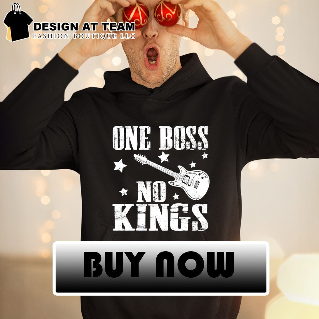 Political Freedom One Boss No Kings anti Monarchy Protest shirt
