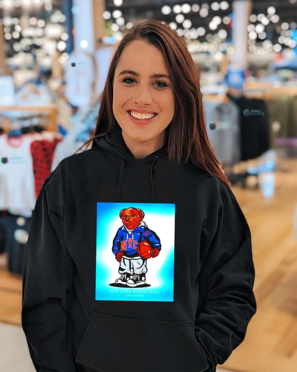 Polo Bear New York basketball shirt