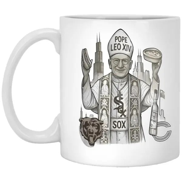 Pope Leo XIV Chicago American Pope Mug