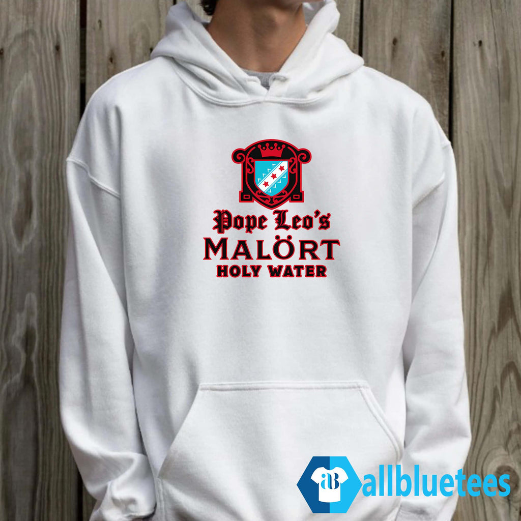 Pope Leo’s MALÖRT Holy Water Shirt