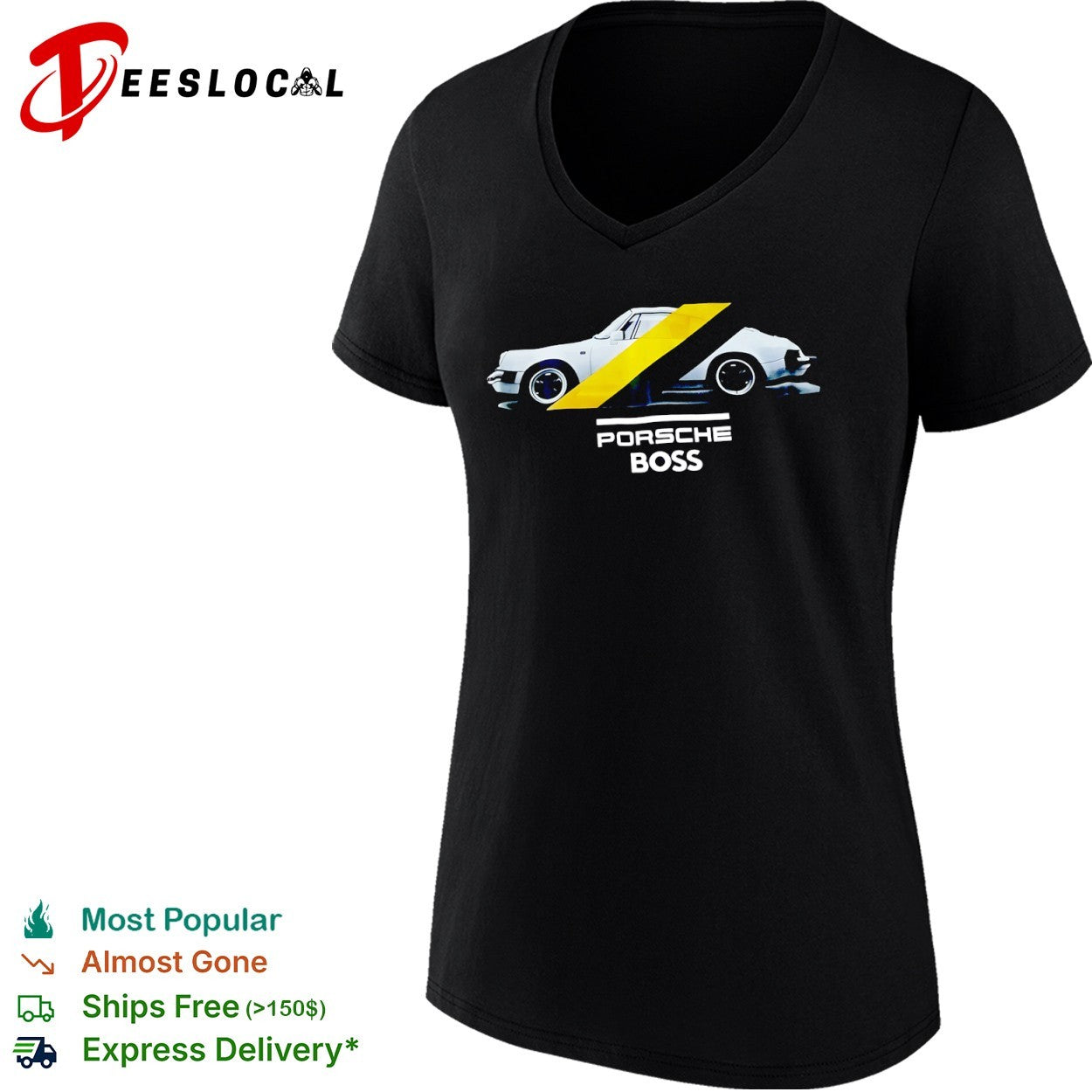 Porsche Boss 911 Car Retro Sportscar Speed Racing shirt