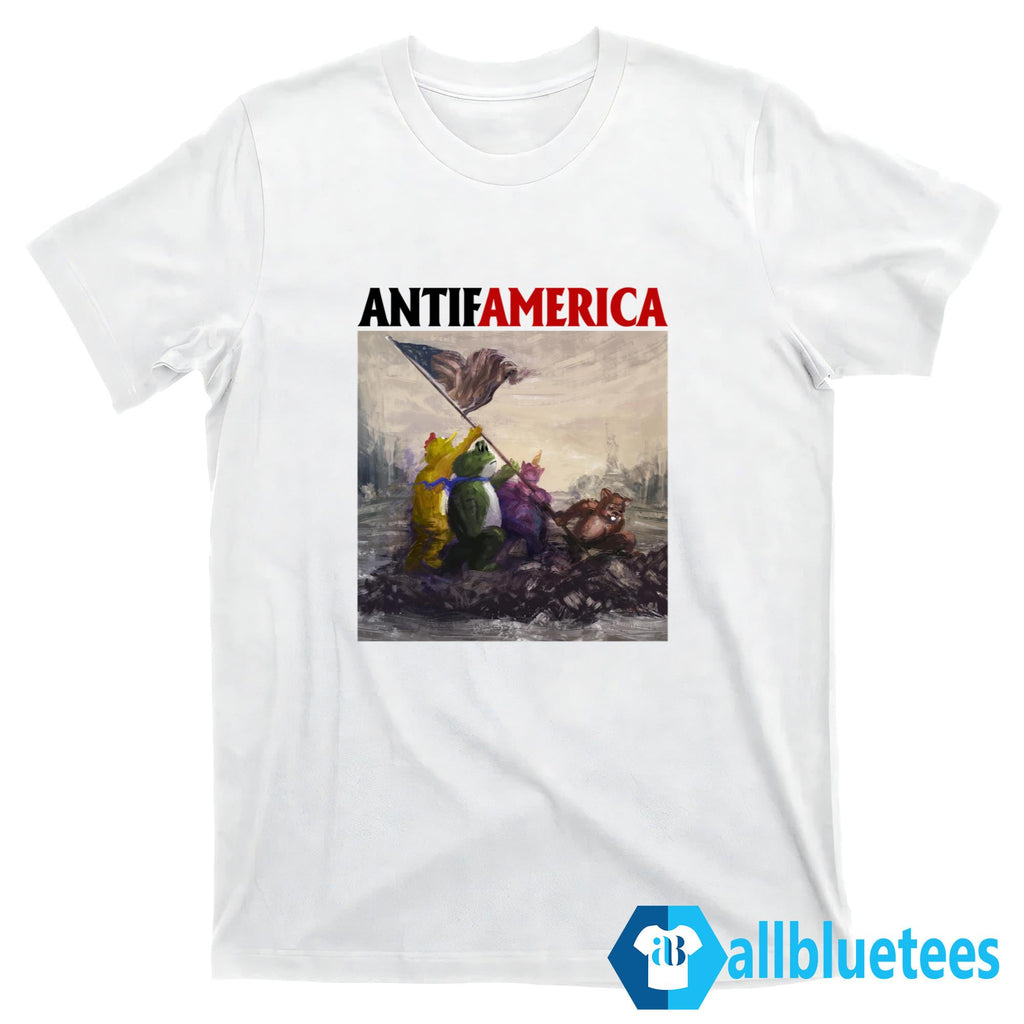 Portland Frog Antifamerica Shirt