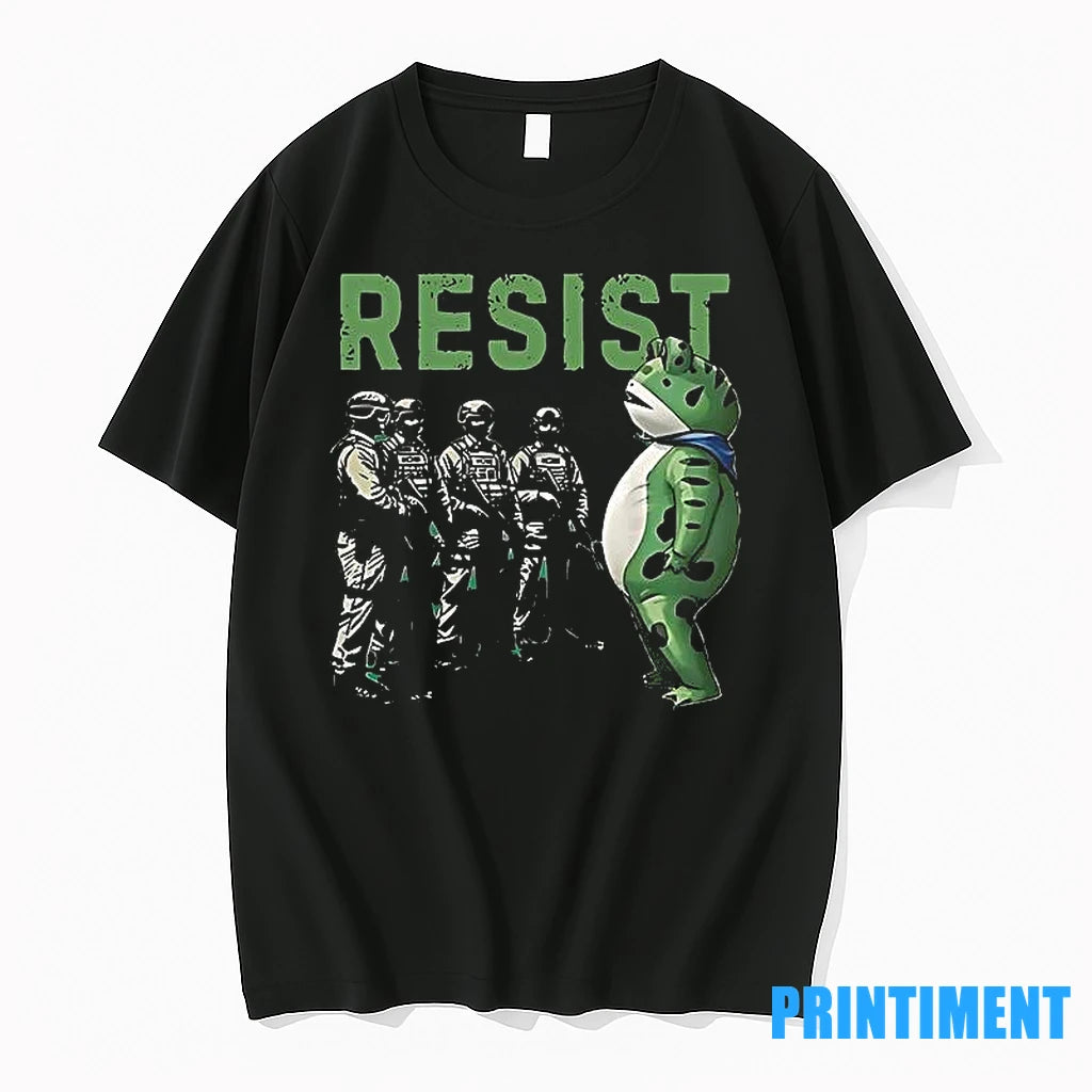 Portland Frog Resist Anti Ice Protest Tshirts Sweater