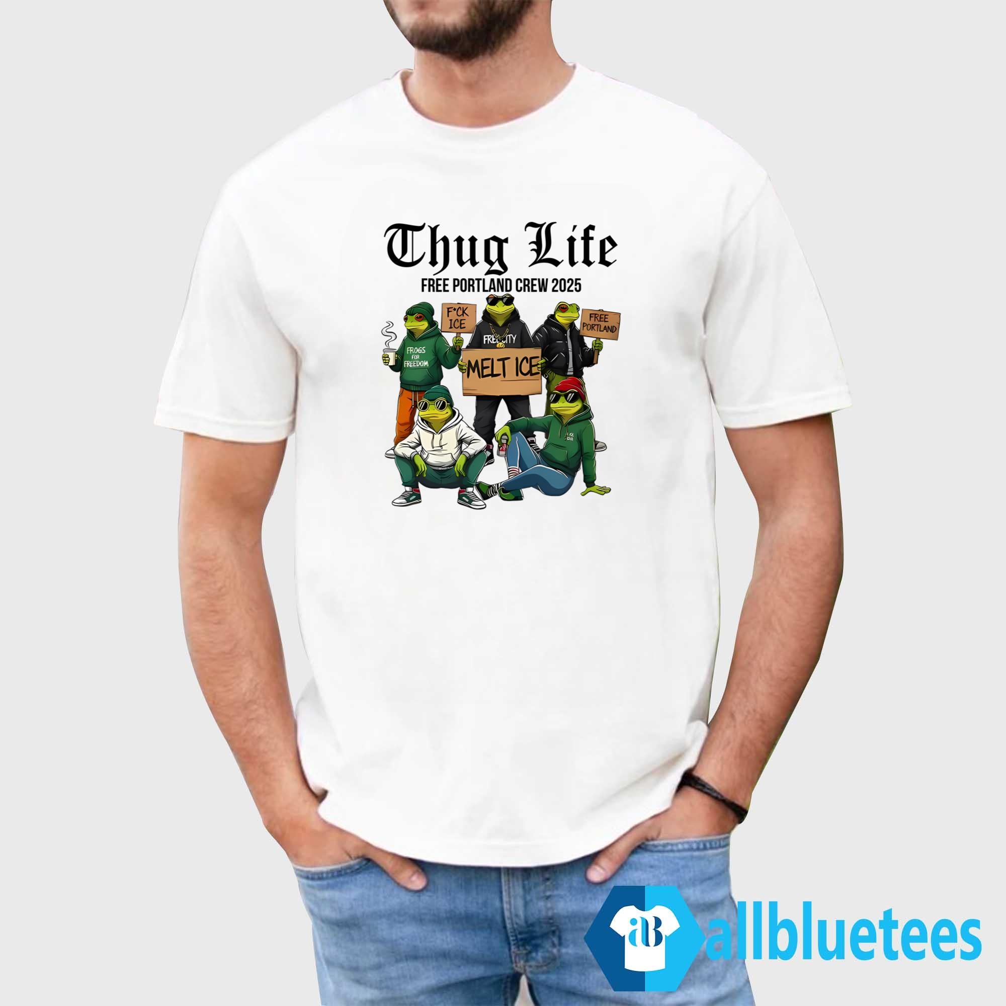 Portland Frog Thug Life Shirt