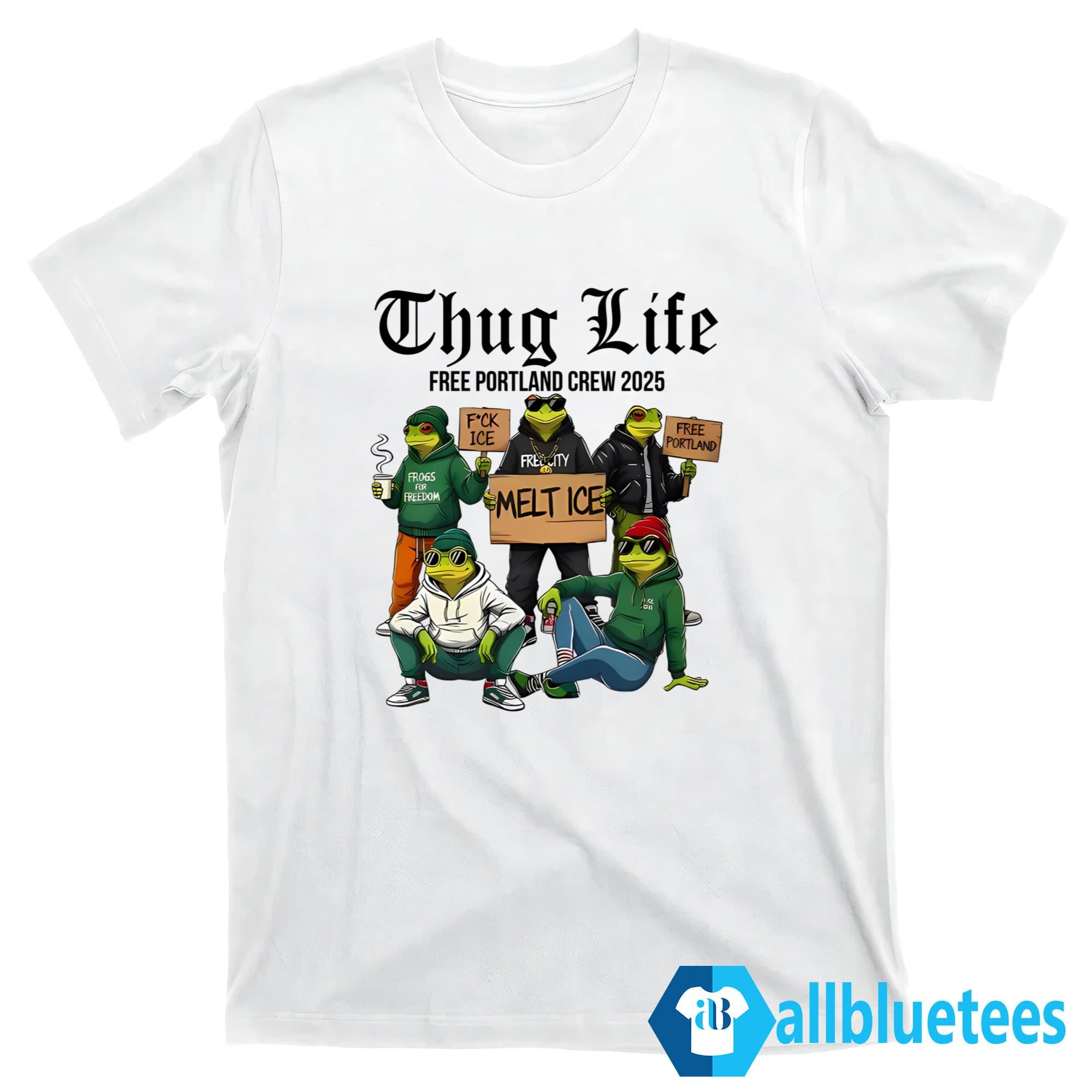 Portland Frog Thug Life Shirt
