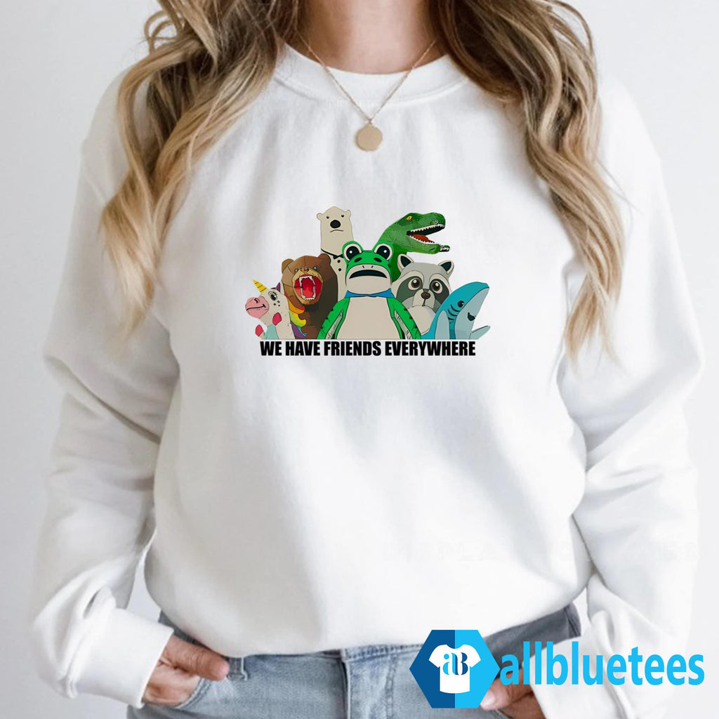 Portland Frog We Have Friends Everywhere Shirt