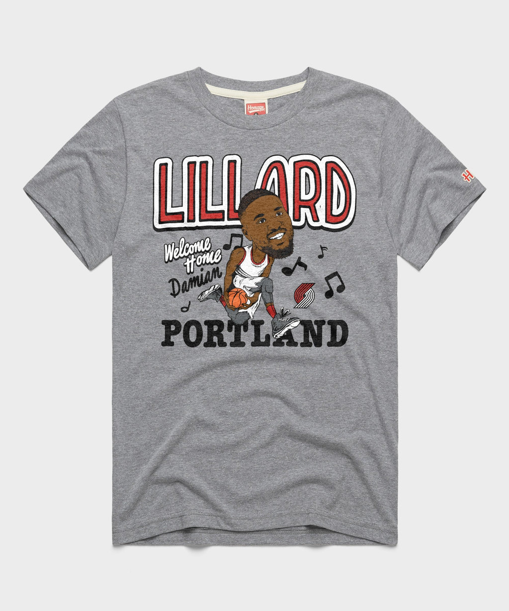 Portland Trail Blazers Damian Lillard Welcome Home