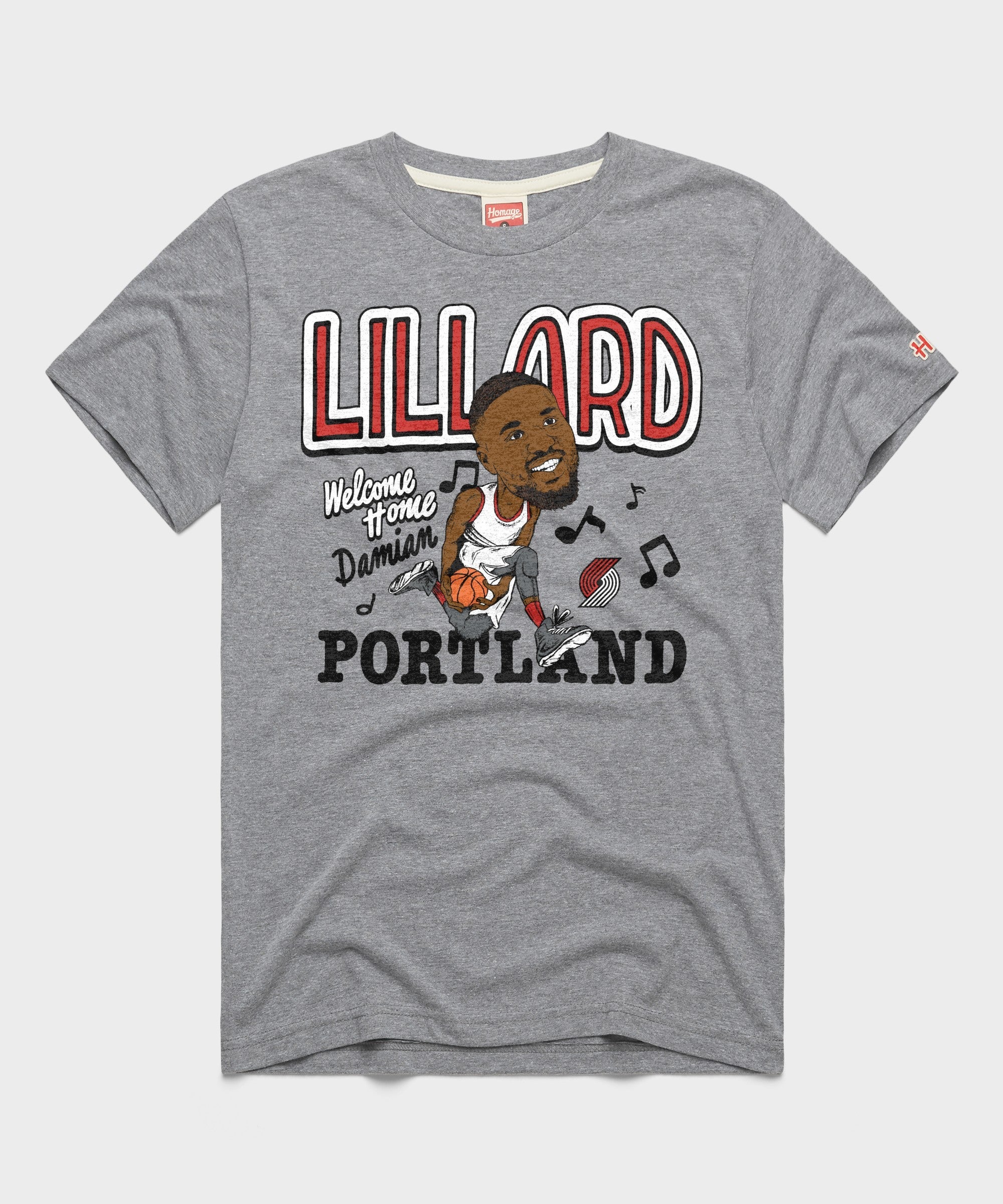 Portland Trail Blazers Damian Lillard Welcome Home