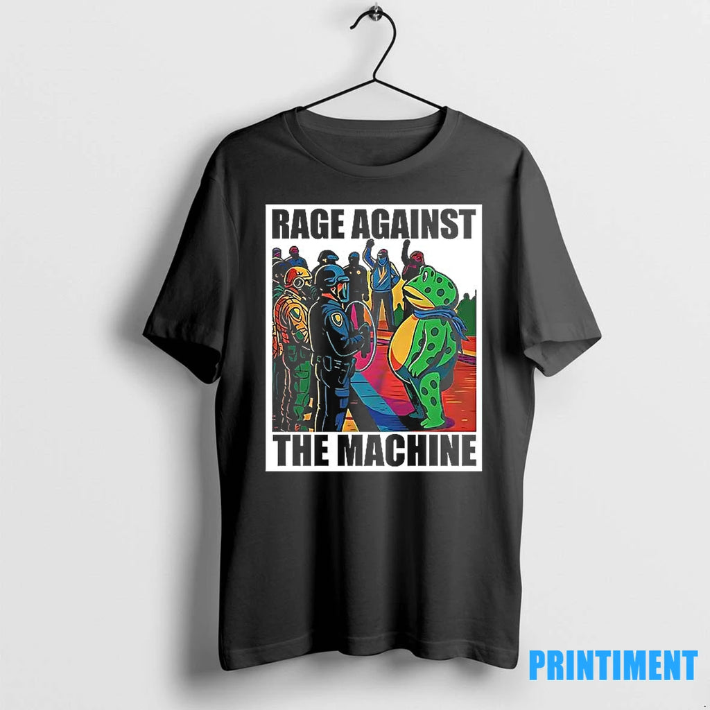 Portland Frog Colors Rage Against The Machine Tshirts Sweater
