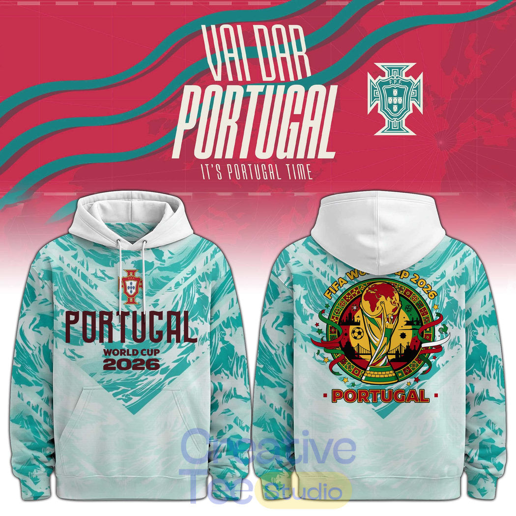 Portugal Soccer Team Special World Cup 2026 Special Tee Hoodie