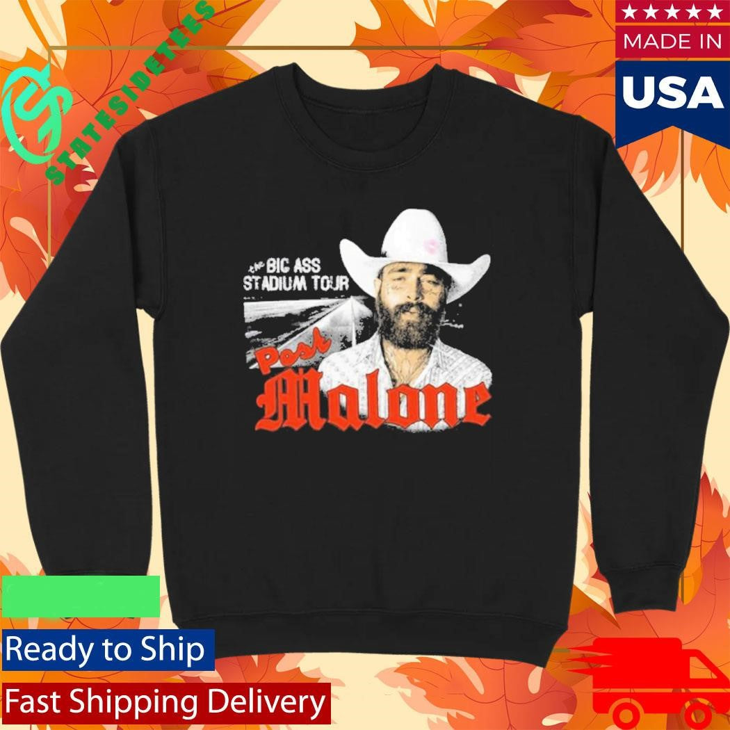 Post Malone Big Ass Stadium Tour Photo Shirt