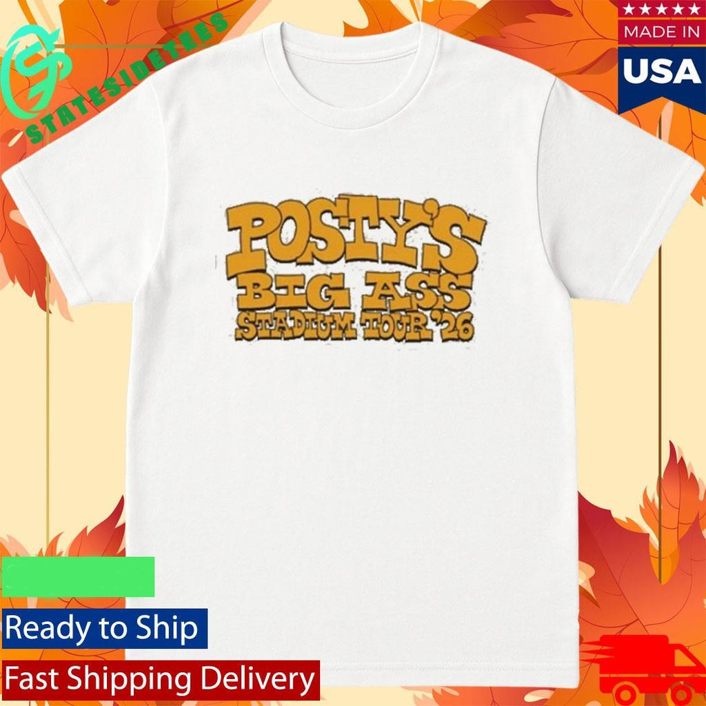 Post Malone Big Ass Stadium Tour Tire Shirt
