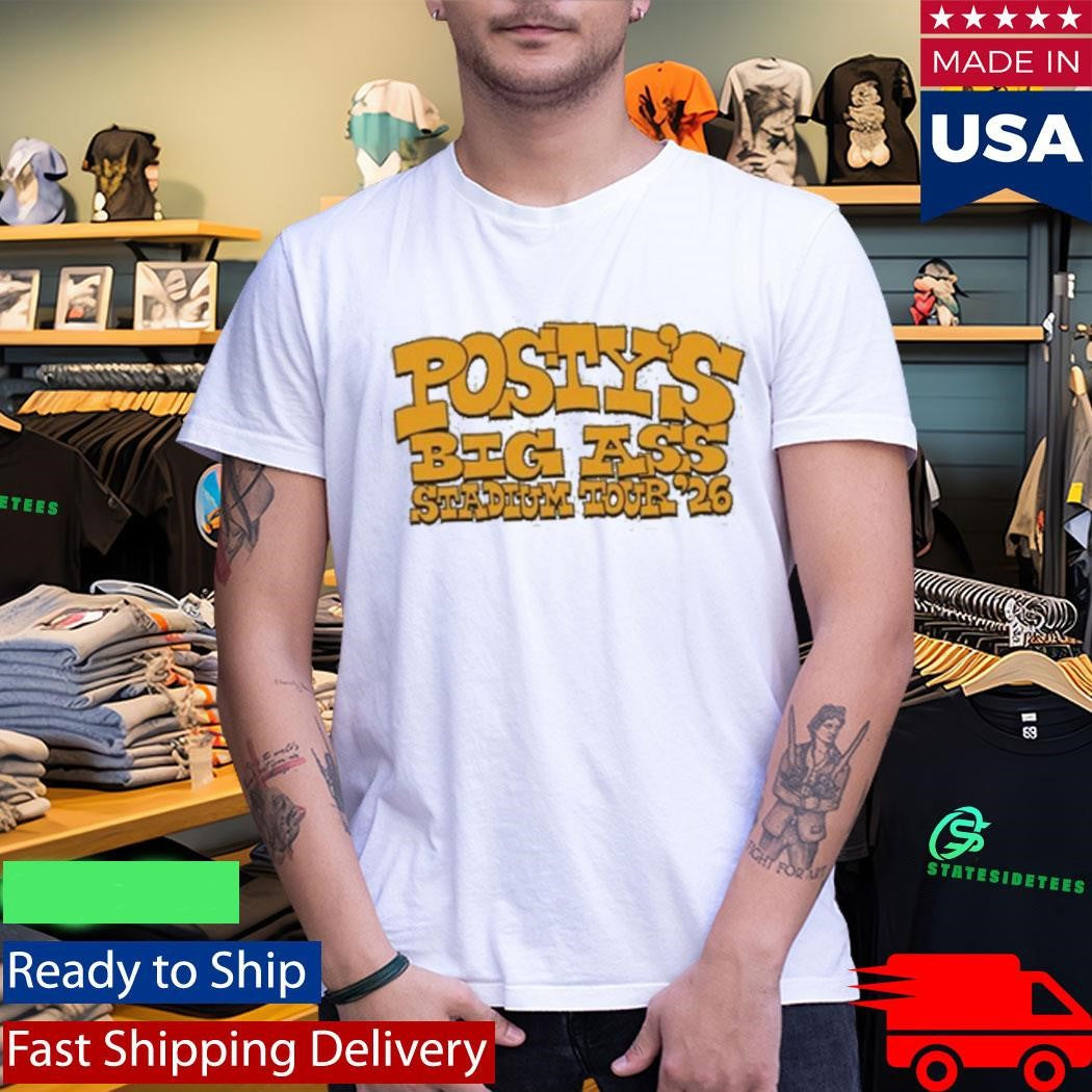 Post Malone Big Ass Stadium Tour Tire Shirt