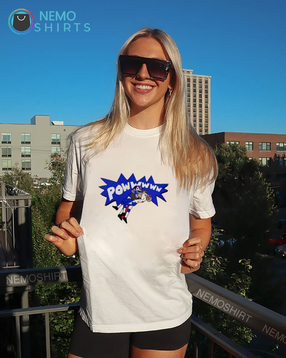 Powwwww Buffalo Bills shirt