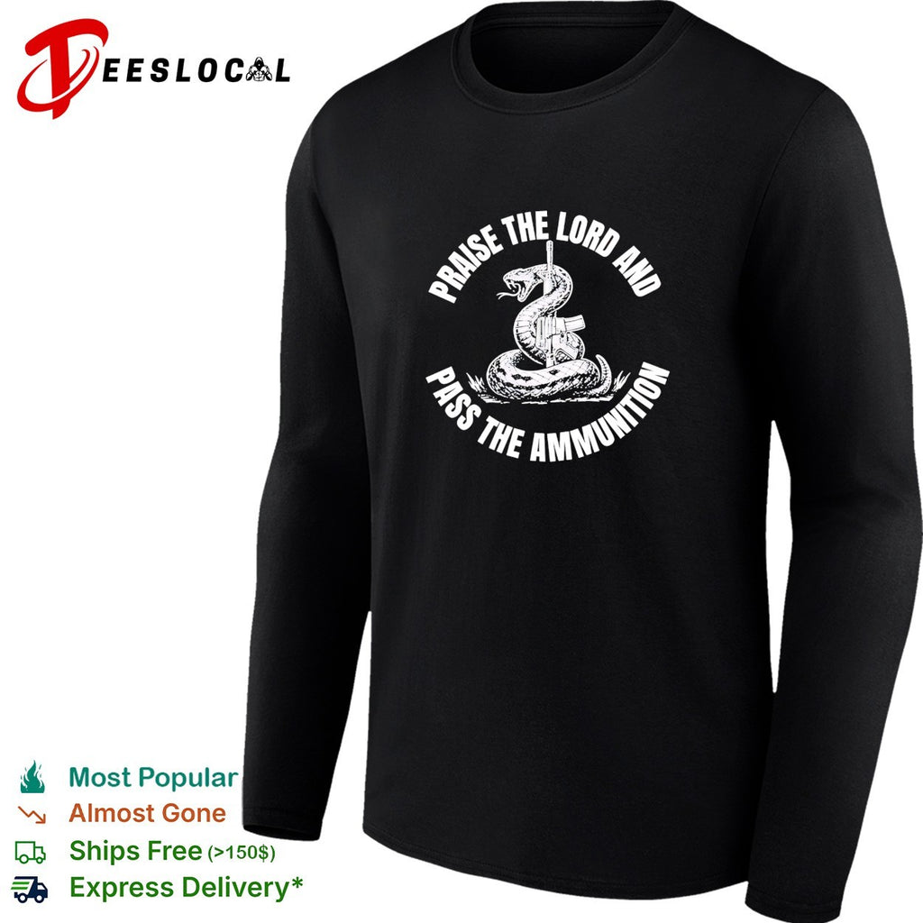 Praise The Lord and Pass The Ammunition Snake shirt